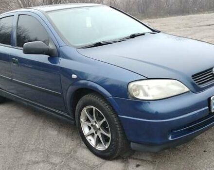 Синій Опель Астра, об'ємом двигуна 1.6 л та пробігом 287 тис. км за 3100 $, фото 8 на Automoto.ua