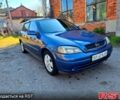 Синий Опель Астра, объемом двигателя 1.6 л и пробегом 205 тыс. км за 3650 $, фото 1 на Automoto.ua
