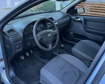 Синий Опель Астра, объемом двигателя 1.6 л и пробегом 199 тыс. км за 4300 $, фото 2 на Automoto.ua