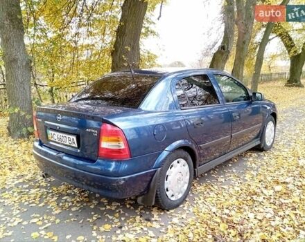 Синий Опель Астра, объемом двигателя 1.4 л и пробегом 110 тыс. км за 2500 $, фото 11 на Automoto.ua