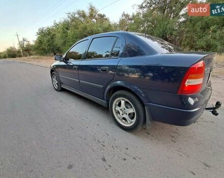 Синий Опель Астра, объемом двигателя 1.36 л и пробегом 250 тыс. км за 3599 $, фото 9 на Automoto.ua