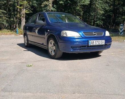 Синий Опель Астра, объемом двигателя 1.6 л и пробегом 280 тыс. км за 3300 $, фото 13 на Automoto.ua