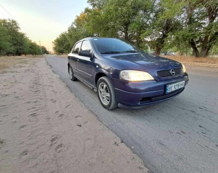 Синій Опель Астра, об'ємом двигуна 1.4 л та пробігом 245 тис. км за 3499 $, фото 4 на Automoto.ua