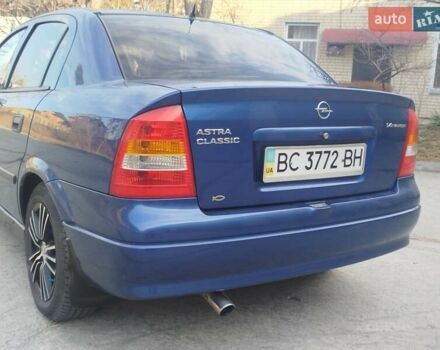 Синій Опель Астра, об'ємом двигуна 1.4 л та пробігом 182 тис. км за 3300 $, фото 7 на Automoto.ua