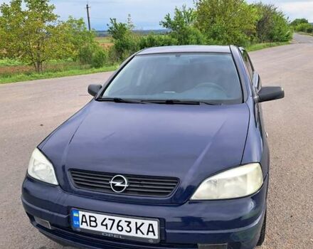 Синій Опель Астра, об'ємом двигуна 1.6 л та пробігом 180 тис. км за 1250 $, фото 3 на Automoto.ua