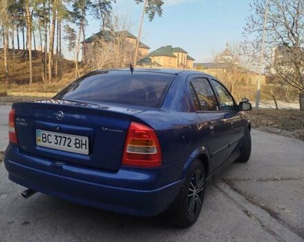 Синій Опель Астра, об'ємом двигуна 1.4 л та пробігом 182 тис. км за 3300 $, фото 15 на Automoto.ua