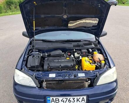 Синій Опель Астра, об'ємом двигуна 1.6 л та пробігом 180 тис. км за 1250 $, фото 11 на Automoto.ua
