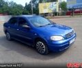 Синий Опель Астра, объемом двигателя 1.6 л и пробегом 380 тыс. км за 3950 $, фото 1 на Automoto.ua