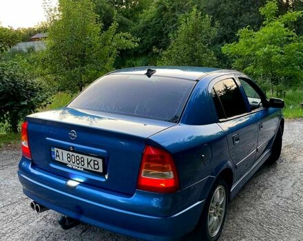 Синий Опель Астра, объемом двигателя 1.4 л и пробегом 300 тыс. км за 3400 $, фото 3 на Automoto.ua