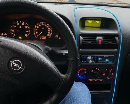 Синій Опель Астра, об'ємом двигуна 1.6 л та пробігом 217 тис. км за 3100 $, фото 11 на Automoto.ua