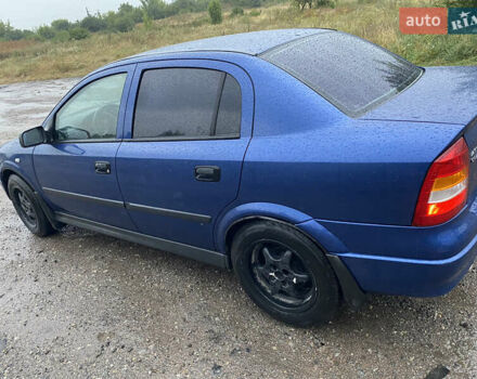 Синій Опель Астра, об'ємом двигуна 1.36 л та пробігом 87 тис. км за 4200 $, фото 3 на Automoto.ua
