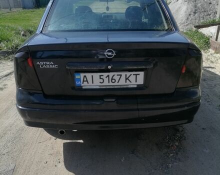 Синий Опель Астра, объемом двигателя 1.6 л и пробегом 215 тыс. км за 3000 $, фото 3 на Automoto.ua