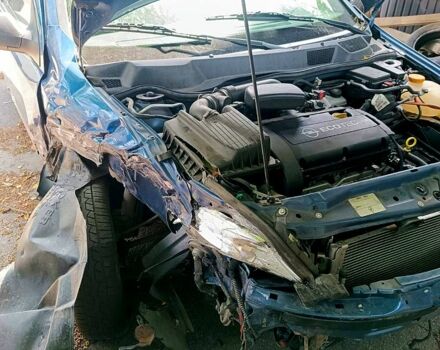 Синий Опель Астра, объемом двигателя 1.6 л и пробегом 46 тыс. км за 1500 $, фото 1 на Automoto.ua