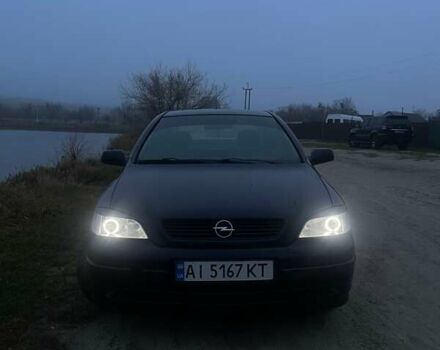 Синій Опель Астра, об'ємом двигуна 1.6 л та пробігом 217 тис. км за 3100 $, фото 5 на Automoto.ua
