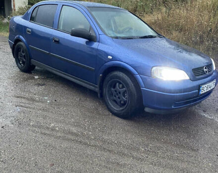 Синій Опель Астра, об'ємом двигуна 1.36 л та пробігом 87 тис. км за 4200 $, фото 2 на Automoto.ua