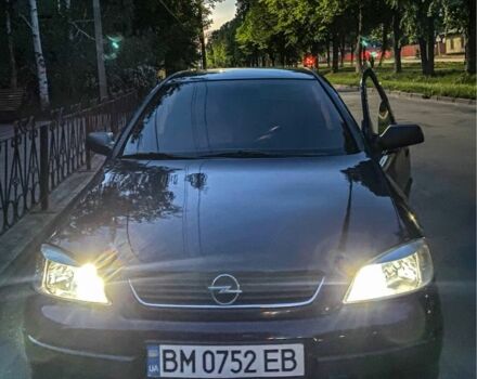 Синий Опель Астра, объемом двигателя 1.4 л и пробегом 155 тыс. км за 4100 $, фото 6 на Automoto.ua