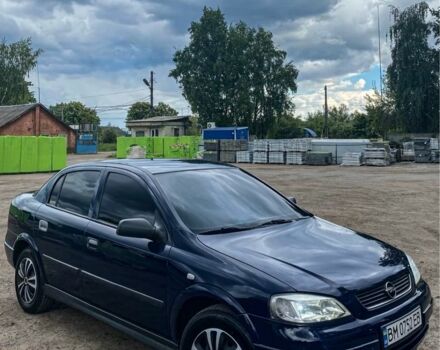 Синий Опель Астра, объемом двигателя 1.4 л и пробегом 155 тыс. км за 4100 $, фото 4 на Automoto.ua