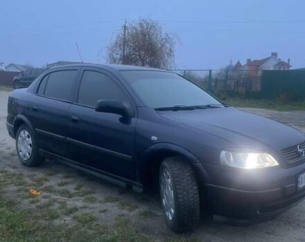 Синій Опель Астра, об'ємом двигуна 1.6 л та пробігом 217 тис. км за 3100 $, фото 4 на Automoto.ua