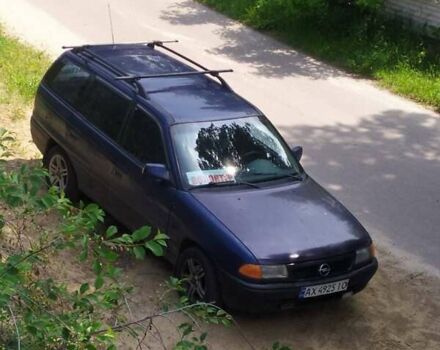 Синій Опель Астра, об'ємом двигуна 1.8 л та пробігом 493 тис. км за 1800 $, фото 11 на Automoto.ua