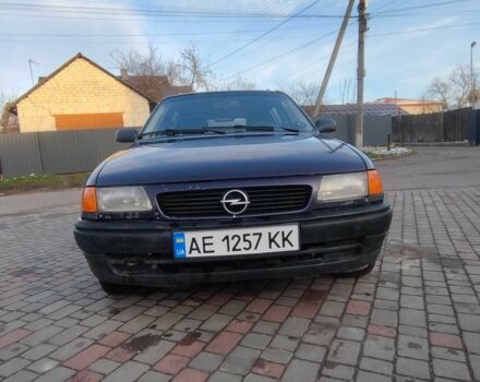 Синий Опель Астра, объемом двигателя 1.7 л и пробегом 308 тыс. км за 2150 $, фото 17 на Automoto.ua