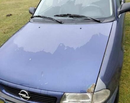 Синий Опель Астра, объемом двигателя 1.7 л и пробегом 377 тыс. км за 1350 $, фото 5 на Automoto.ua