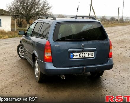 Синий Опель Астра, объемом двигателя 1.4 л и пробегом 360 тыс. км за 2300 $, фото 4 на Automoto.ua