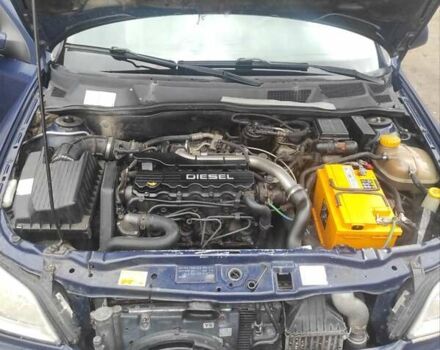 Синій Опель Астра, об'ємом двигуна 1.7 л та пробігом 270 тис. км за 1650 $, фото 11 на Automoto.ua