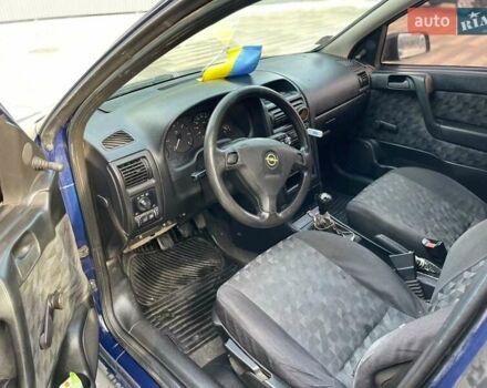 Синий Опель Астра, объемом двигателя 1.7 л и пробегом 370 тыс. км за 2100 $, фото 3 на Automoto.ua