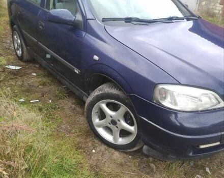 Синій Опель Астра, об'ємом двигуна 1.7 л та пробігом 270 тис. км за 1650 $, фото 2 на Automoto.ua