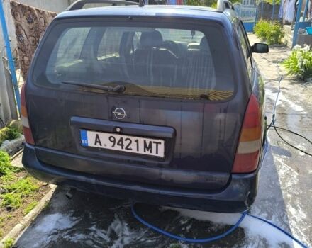 Синій Опель Астра, об'ємом двигуна 1.6 л та пробігом 3 тис. км за 1100 $, фото 2 на Automoto.ua
