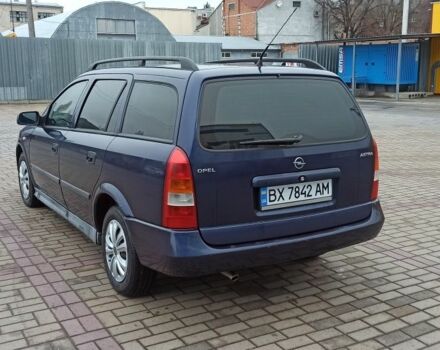 Синій Опель Астра, об'ємом двигуна 1.6 л та пробігом 170 тис. км за 2999 $, фото 3 на Automoto.ua