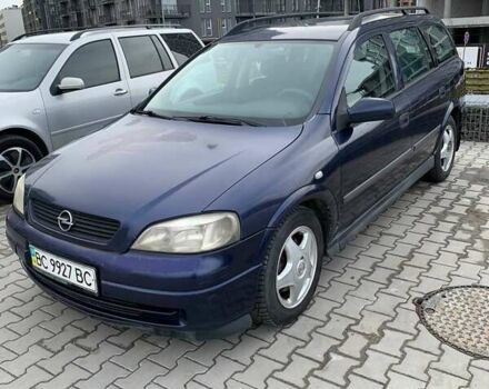 Синий Опель Астра, объемом двигателя 2 л и пробегом 290 тыс. км за 2000 $, фото 2 на Automoto.ua