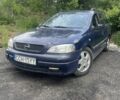 Синий Опель Астра, объемом двигателя 2 л и пробегом 200 тыс. км за 1200 $, фото 1 на Automoto.ua