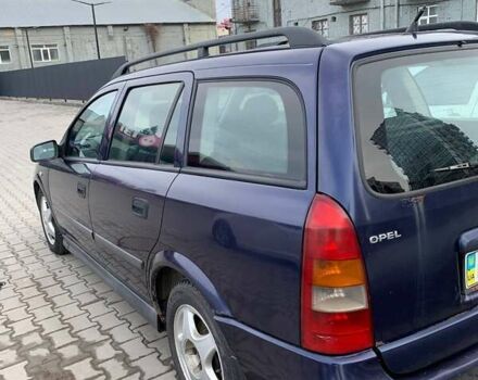 Синий Опель Астра, объемом двигателя 2 л и пробегом 290 тыс. км за 2000 $, фото 4 на Automoto.ua