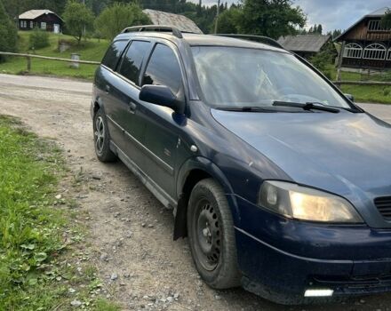 Синий Опель Астра, объемом двигателя 1.6 л и пробегом 434 тыс. км за 2200 $, фото 3 на Automoto.ua
