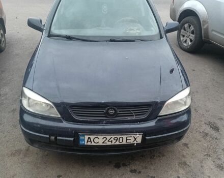 Синій Опель Астра, об'ємом двигуна 2 л та пробігом 323 тис. км за 2050 $, фото 2 на Automoto.ua