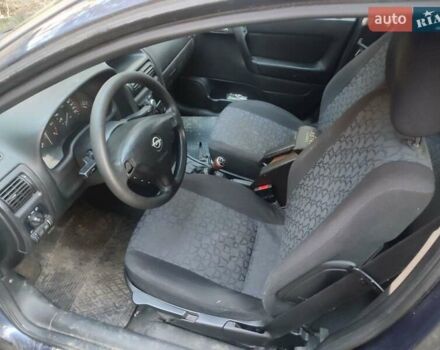 Синій Опель Астра, об'ємом двигуна 2 л та пробігом 350 тис. км за 1500 $, фото 2 на Automoto.ua