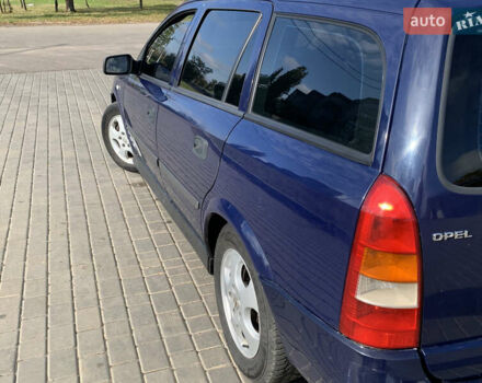 Синий Опель Астра, объемом двигателя 2 л и пробегом 359 тыс. км за 3000 $, фото 1 на Automoto.ua