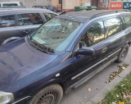 Синій Опель Астра, об'ємом двигуна 2 л та пробігом 350 тис. км за 1500 $, фото 4 на Automoto.ua