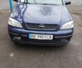 Синий Опель Астра, объемом двигателя 2 л и пробегом 220 тыс. км за 2400 $, фото 1 на Automoto.ua