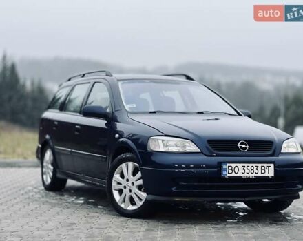 Синий Опель Астра, объемом двигателя 1.7 л и пробегом 270 тыс. км за 2799 $, фото 2 на Automoto.ua