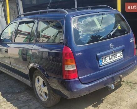 Синій Опель Астра, об'ємом двигуна 2 л та пробігом 356 тис. км за 2200 $, фото 3 на Automoto.ua