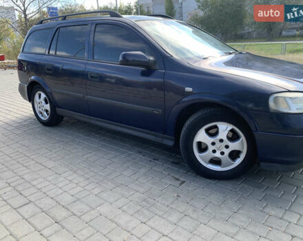 Синий Опель Астра, объемом двигателя 2 л и пробегом 359 тыс. км за 3000 $, фото 4 на Automoto.ua