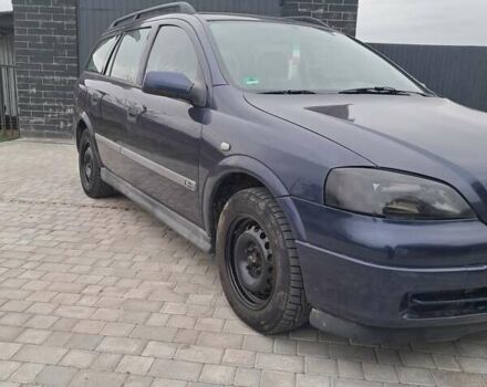 Синий Опель Астра, объемом двигателя 1.6 л и пробегом 330 тыс. км за 1950 $, фото 1 на Automoto.ua