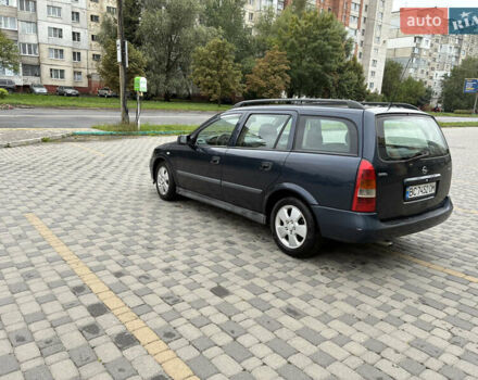 Синий Опель Астра, объемом двигателя 2 л и пробегом 318 тыс. км за 3450 $, фото 4 на Automoto.ua