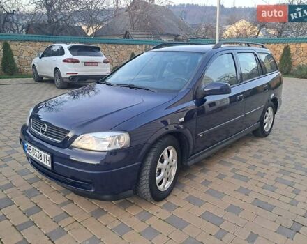 Синій Опель Астра, об'ємом двигуна 1.6 л та пробігом 233 тис. км за 3450 $, фото 24 на Automoto.ua
