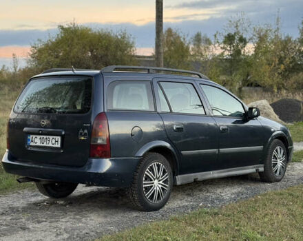 Синий Опель Астра, объемом двигателя 2 л и пробегом 250 тыс. км за 2350 $, фото 4 на Automoto.ua