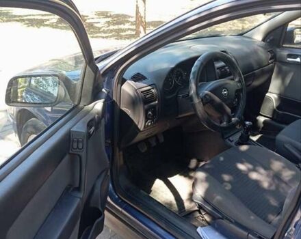 Синий Опель Астра, объемом двигателя 1.6 л и пробегом 233 тыс. км за 4300 $, фото 7 на Automoto.ua
