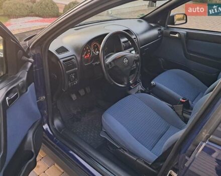 Синій Опель Астра, об'ємом двигуна 1.6 л та пробігом 233 тис. км за 3450 $, фото 45 на Automoto.ua