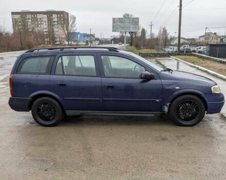 Синий Опель Астра, объемом двигателя 1.7 л и пробегом 1000 тыс. км за 1190 $, фото 2 на Automoto.ua